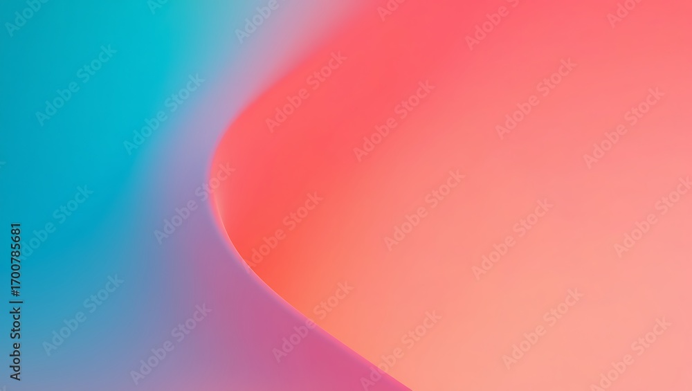 Poster abstract gradient background with vibrant colors smooth transition and modern design aesthetic