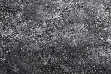 Naklejka premium Dark gray textured background with white speckles rough surface grunge design