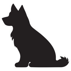 Abstract geometric silhouette design with vibrant color accents and bold typography