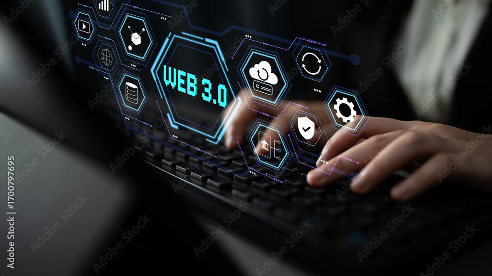 Poster a futuristic user interface for web 3.0 technology and applications. an overview of decentralized se