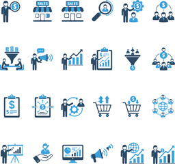 Sales Management iconset