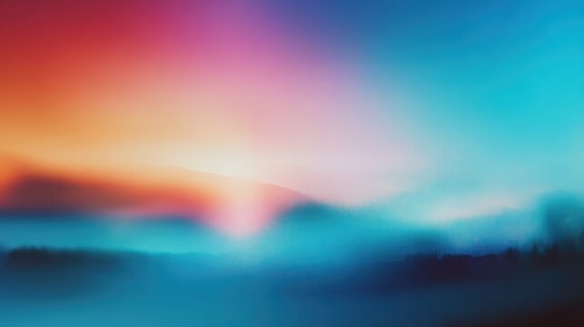 abstract light leaks and the peaceful beauty of a clear sky background overlay abstract graphic overlay in neon blurred style - Powered by Adobe