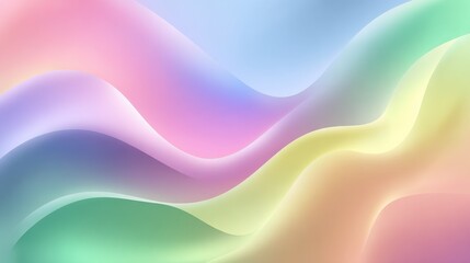 abstract soft pastel background wave design for wallpaper banner or presentation backdrop template design