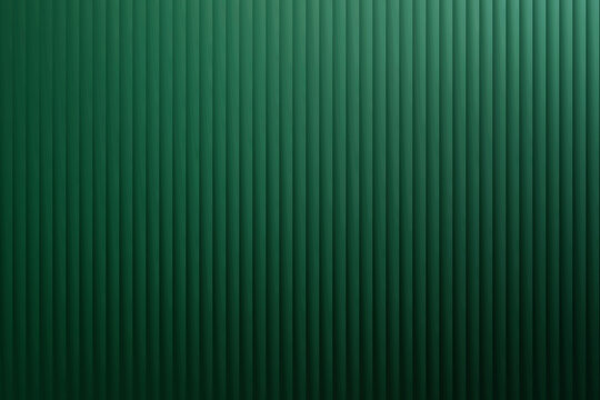 A vertical green paneling pattern with subtle light and shadow creating a textured surface look