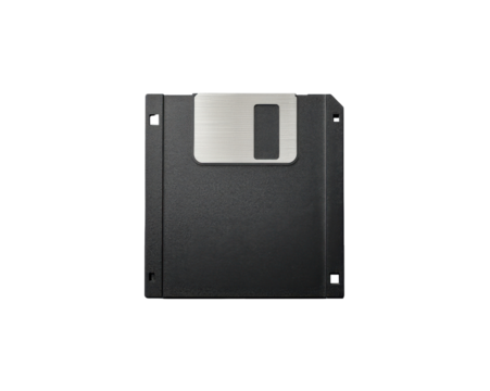 Floppy Disk, A Retro Storage Medium Symbolizing Technological Evolution and Data Preservation
