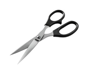 Surgical scissors isolated revealing sharpness precision craftsmanship and cutting technology