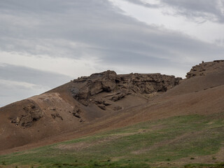 lava fields and volcanism in Iceland