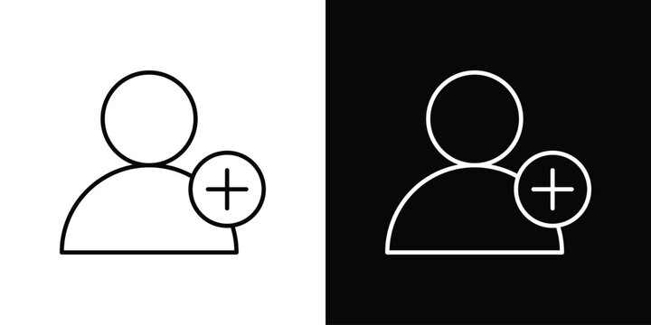 User add icon logo template designs.