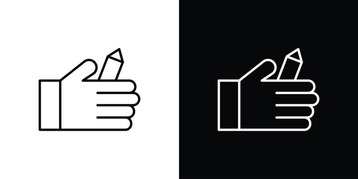 Self expression icon logo template designs.