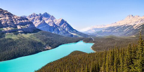 Bow Lake in Jasper National Park