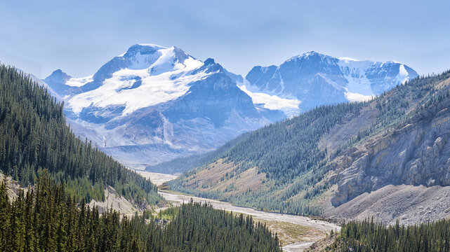 Columbia Icefield in Jasper National Park