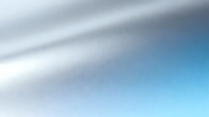 Cool gradient background in silver grey and ice blue tones, clean glow with smooth grainy surface, futuristic and tech-inspired style