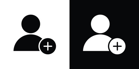 Following icon line style. Graphic design element vectors