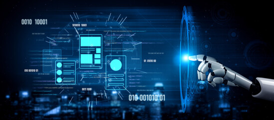 AI designing UI UX interface, optimizing application layout, reviewing structure, and aligning code functionality with visual design components and user experience goals. Vouch