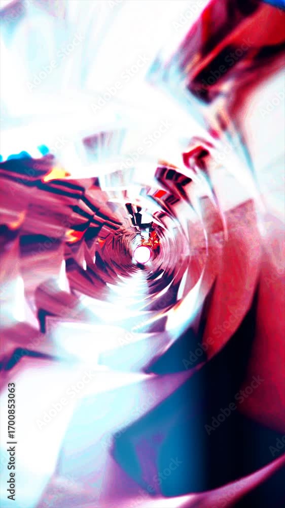 Poster experience mesmerizing abstract animation featuring vibrant colors and swirling patterns that captiv