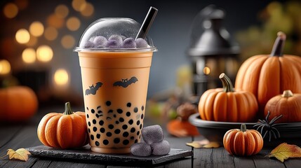 A close-up Halloween product image featuring themed elements.