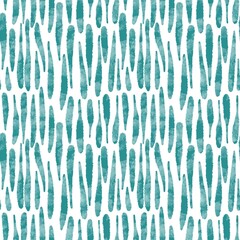 Seamless Green Watercolor Abstract Pattern