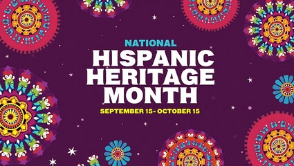 Celebrate national hispanic heritage month with vibrant cultural designs