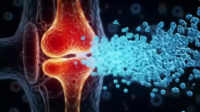 Joint inflammation with cell burst, and science.