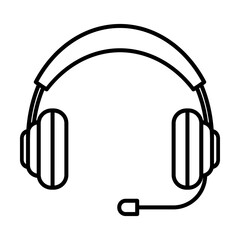 Gaming Headset Gaming Vector Icon Technology