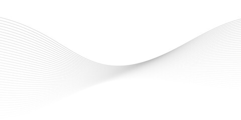 Abstract wave and curved blend lines on transparent background. Design for brochure, flyer, banner, template, wallpaper background and many more.	