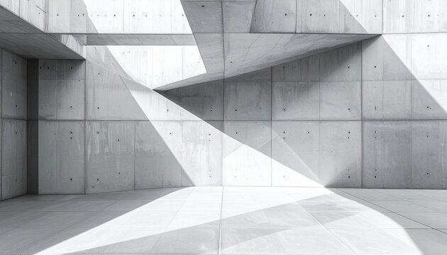 Concrete Wall Texture with Shadows