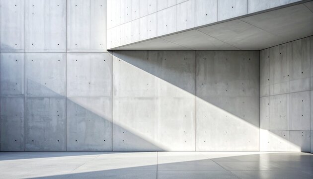 Minimal Grey Concrete Surface Detail