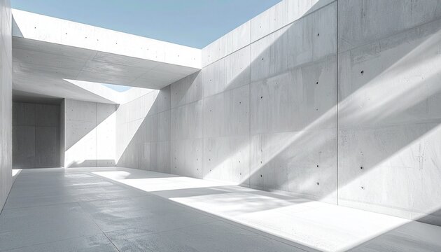 Textured Grey Concrete Architecture Surface