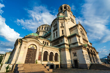 Fototapeta premium Alexander Nevsky Cathedral Sofia Bulgaria landmark