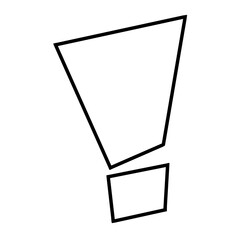 カクカクびっくり（白色）