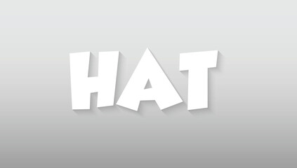 This graphic piece captures the fun and flair of the word 