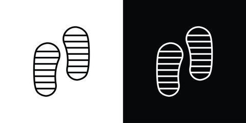 Soles icon logo black vector. suitable for any business website designs