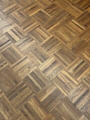 Hardwood floors inside a room