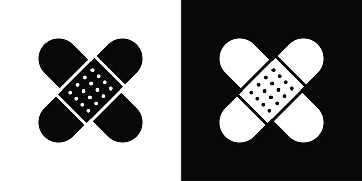 bandaid clipart outline