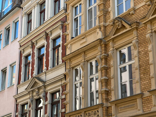 Altbaufassaden in der Kölner Südstadt