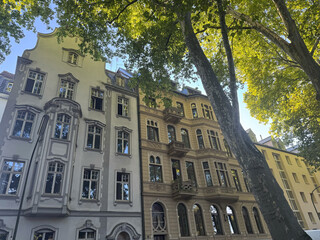 Altbaufassaden in der Kölner Südstadt