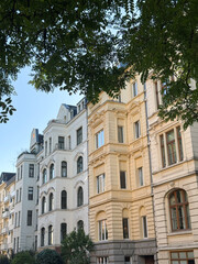 Altbaufassaden in der Kölner Südstadt