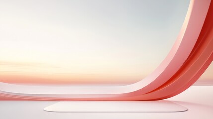 Abstract Art Space E-commerce Product Exhibition Background