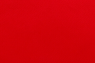 Smooth textured bright scarlet red color paper abstract background, flat texture for design