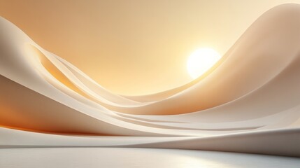 Abstract Art Space E-commerce Product Exhibition Background