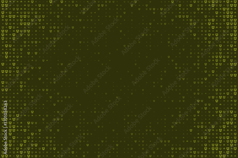 Poster unique patterned background with icons for creative projects and digital designs