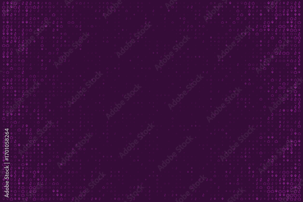 Poster patterned background with colorful icons for creative projects and designs