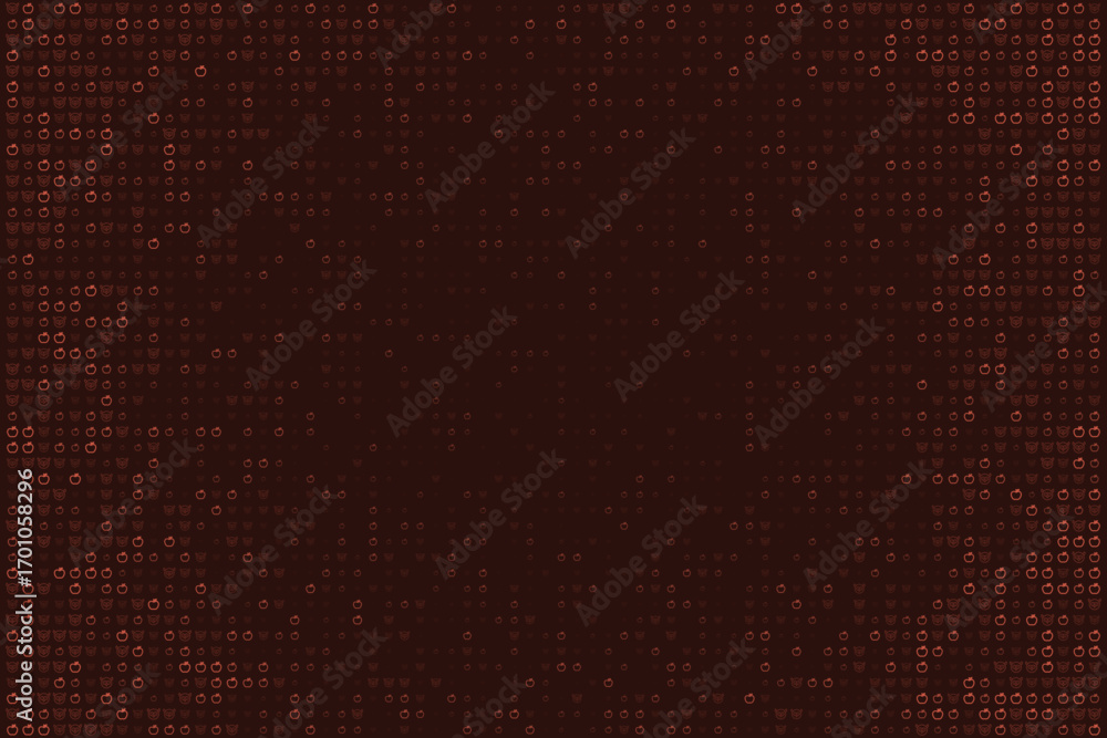 Poster textured patterned background with icons for creative projects and design