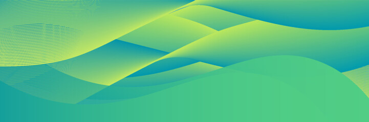 vector Abstract background light green modern corporate concept with light yellow color pattern can be edited wavy. vector Eps 10