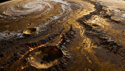 Alien Planet Surface Texture