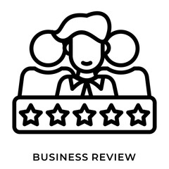 Customer Review Icon – User Feedback and Star Rating Evaluation