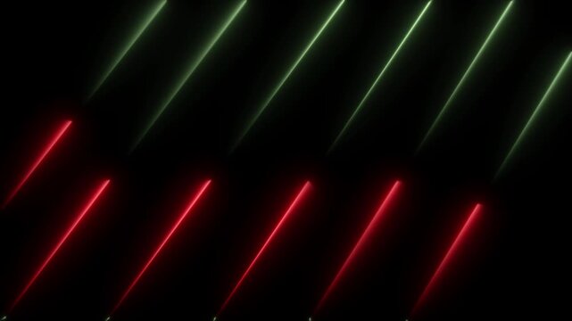 Abstract glowing blue colour neon lines motion background.Neon lights blinking lines moving animation Light neon blue line abstract motion background.