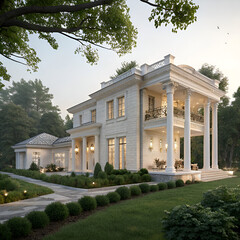 the house in the garden