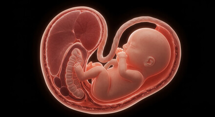 Fetus in Utero: 3D Medical Visualization of Pregnancy