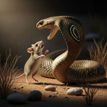 cobra and rat